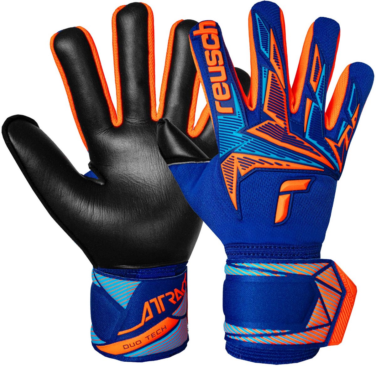 Reusch Attrakt Freegel Duo Nc Keepershandschoenen Blauw 9.5