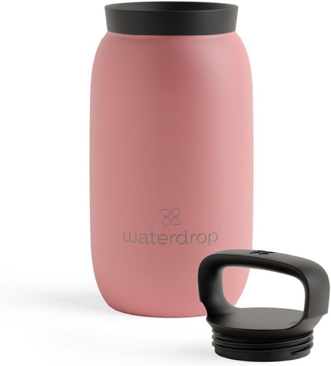 Thermosfles 400 ml - Geïsoleerde RVS Drinkfles voor 24 Uur Koud en 12 Uur Warm