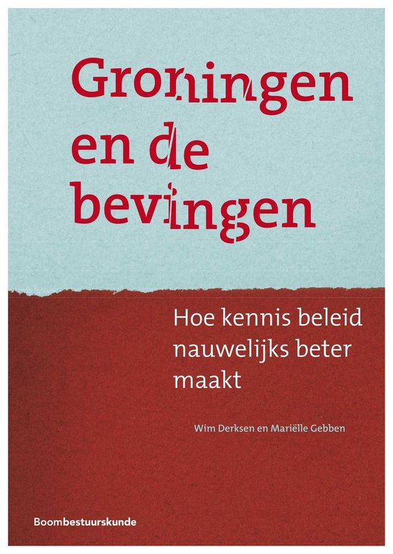 Groningen en de bevingen - cover