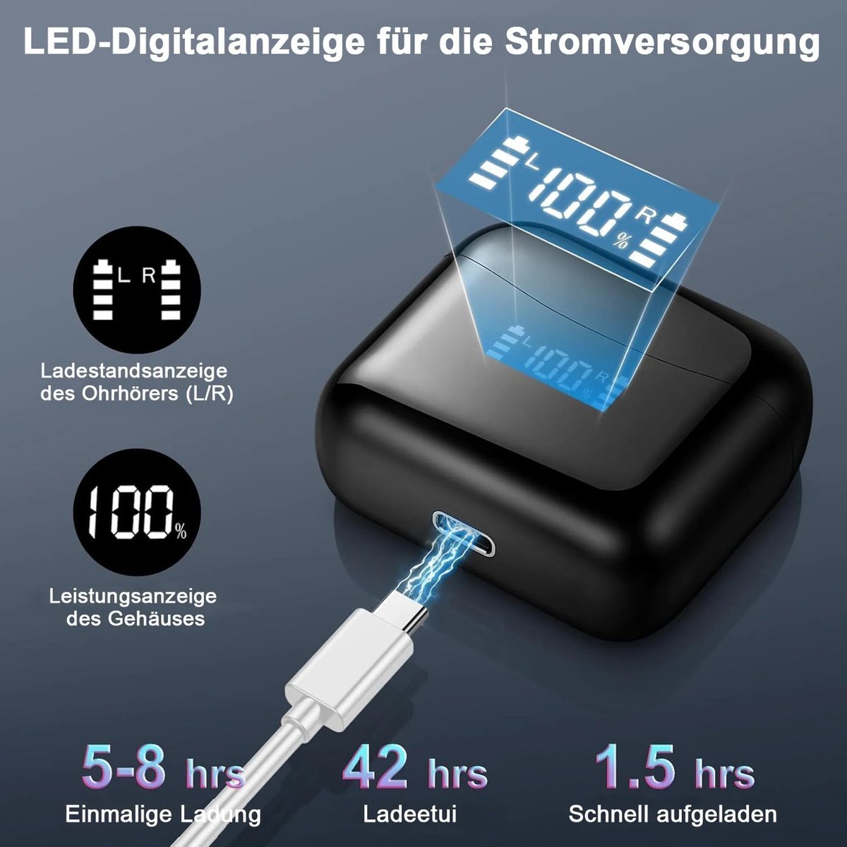 Vertaaloortjes AI-oortjes Waterdicht met 156 - afbeelding 2