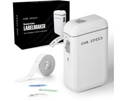 Cor.Speed Bluetooth Labelprinter - Smartphone bediening - Geen toetsenbord