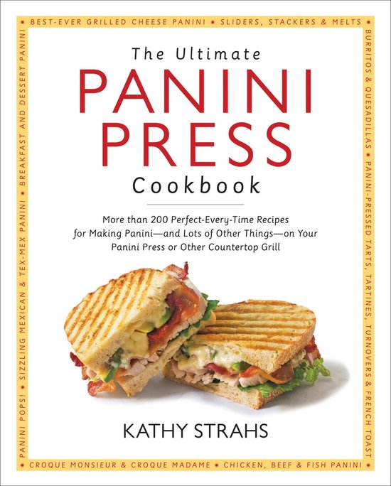 The Ultimate Panini Press Cookbook - cover