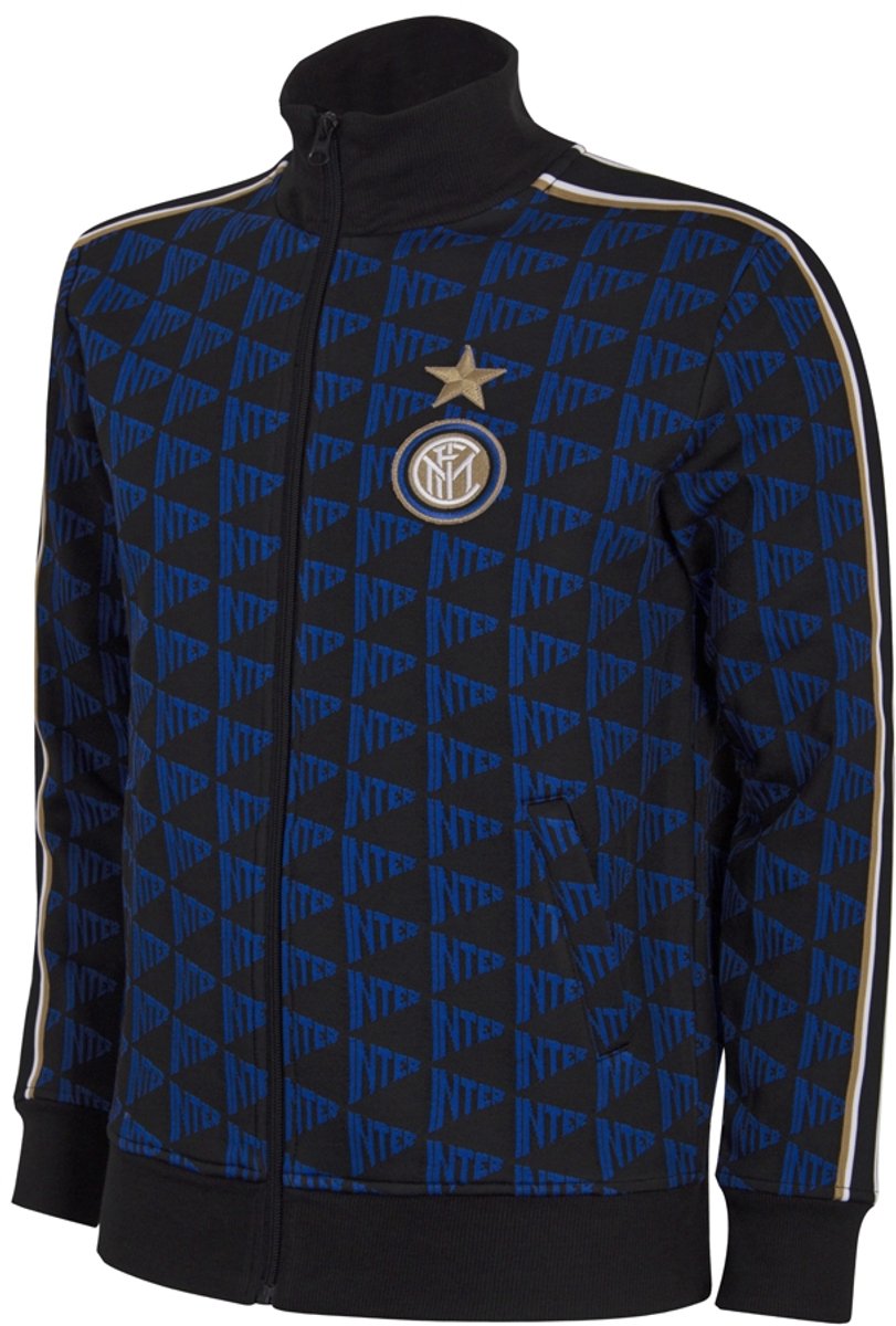 COPA - Inter Milan All Over- Voetbalvest - Heren - Zwart - XL