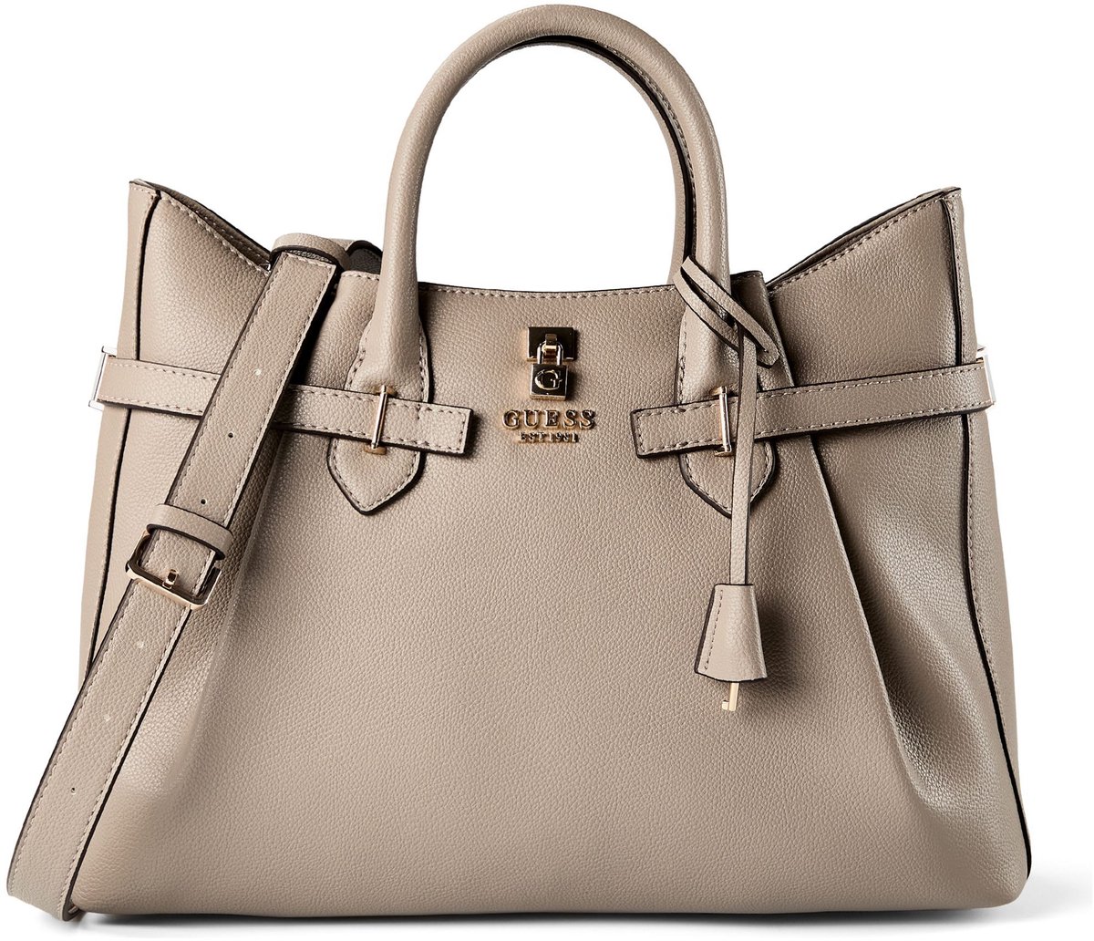 Guess Yesba - Handtas (donker taupe)