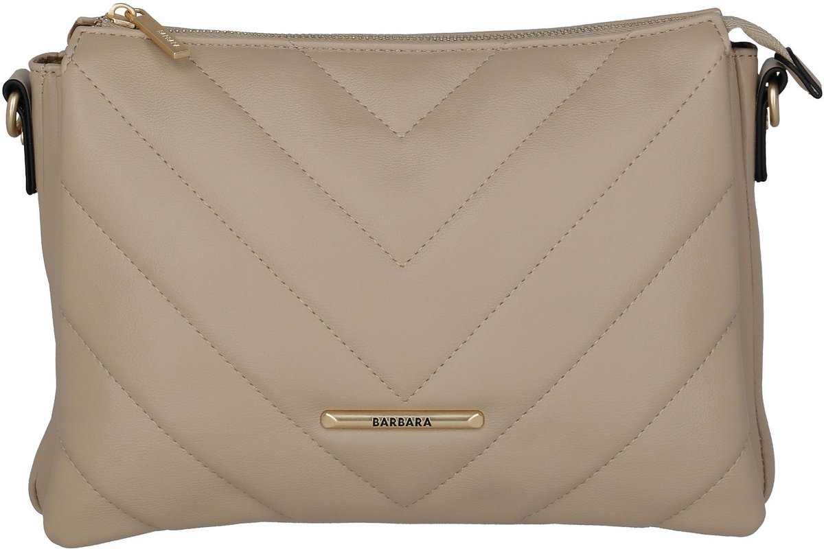 travelite schoudertas Barbara Cozy Trio Crossbody Bag Sand beige