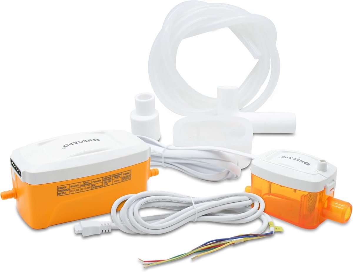 Stille Mini Condensate Pomp voor Airconditioning - Energiezuinig en Automatisch