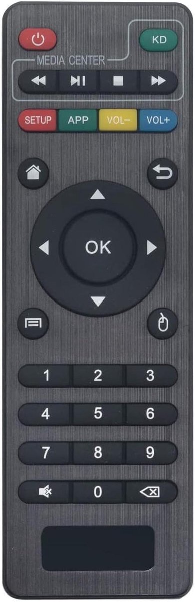 Vervangende Afstandsbediening voor Smart TV Box - Geschikt voor Android 11 Media Spelers
