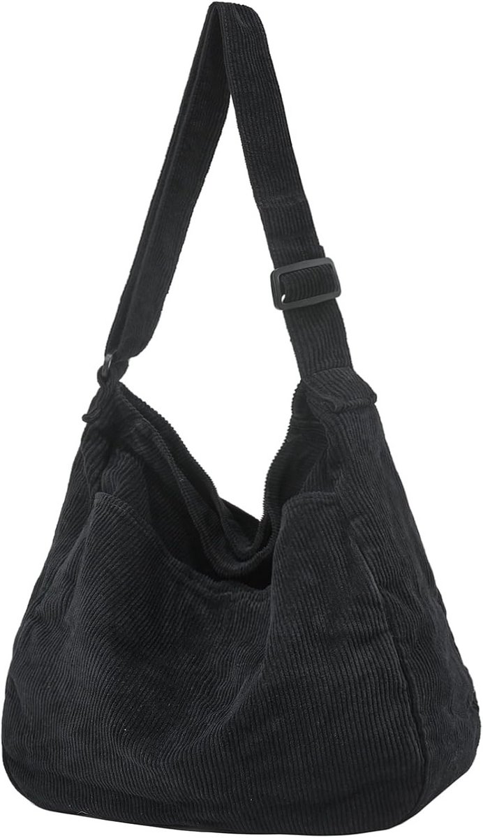 Canvas Tote Bag Casual Hobo Schoudertas voor Dames en Heren