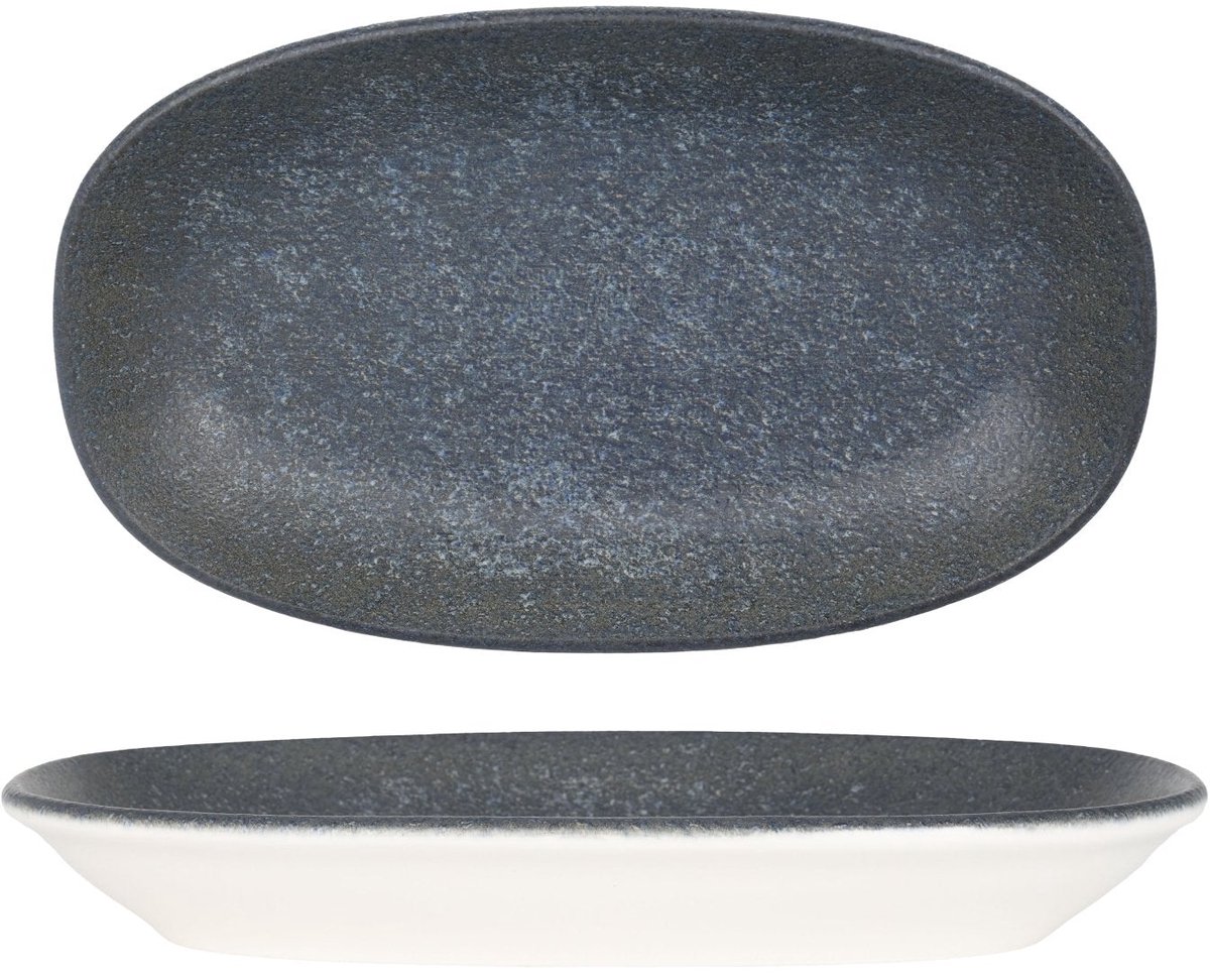 Bonna Serveerschaal - Mega - Porselein - 24x14 cm - set van 2