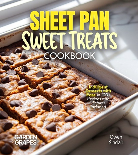 Sheet Pan Sweet Treats Cookbook - cover