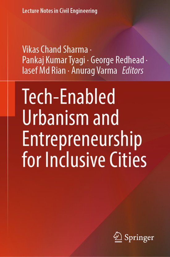 Lecture Notes in Civil Engineering779- Tech-Enabled Urbanism ... - cover