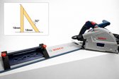 Batavia geleiderails 2x 800mm - festool en makita compatibel