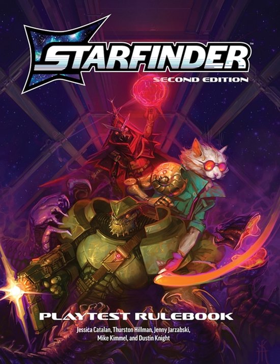 Starfinder Second Edition Playtest Rulebook - cover