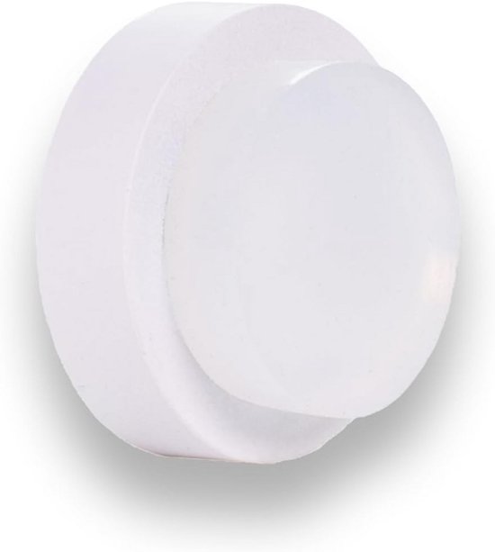 Panexf Deurstopper Muur 16 stuks Deurbuffer Zelfklevend Wit/Zwart Rubber Stootrubber 38mm × 38mm Deurknopbuffer Muurbuffer voor Deurknoppen Tegen Deuraanslag