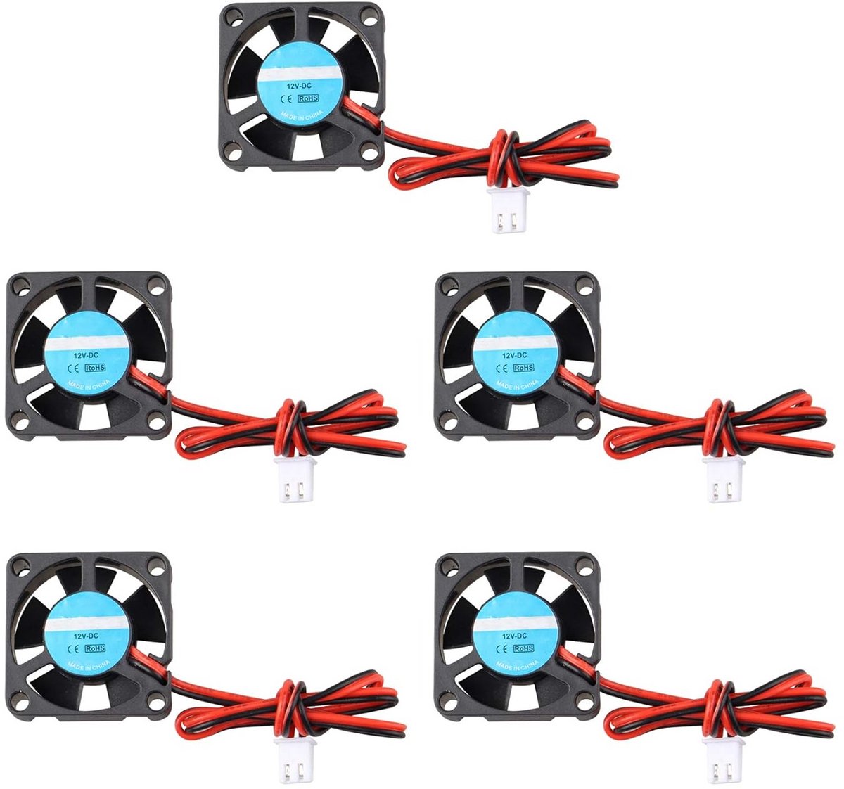30x30x10mm 12V DC koelventilator 3D-printer hotend met 28cm kabel