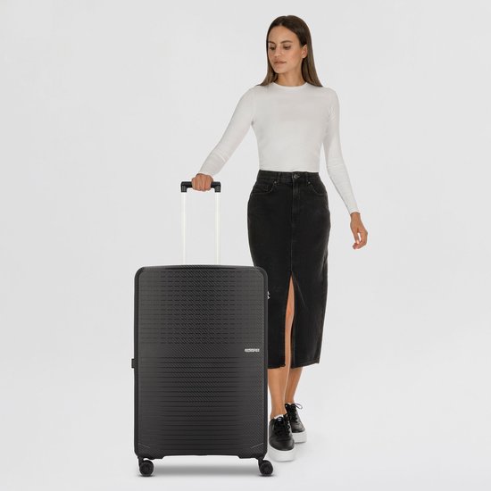 American Tourister Reiskoffer - Summer Hit SP 76/28 (4wielen) - TSA - Black - 4.6 kg