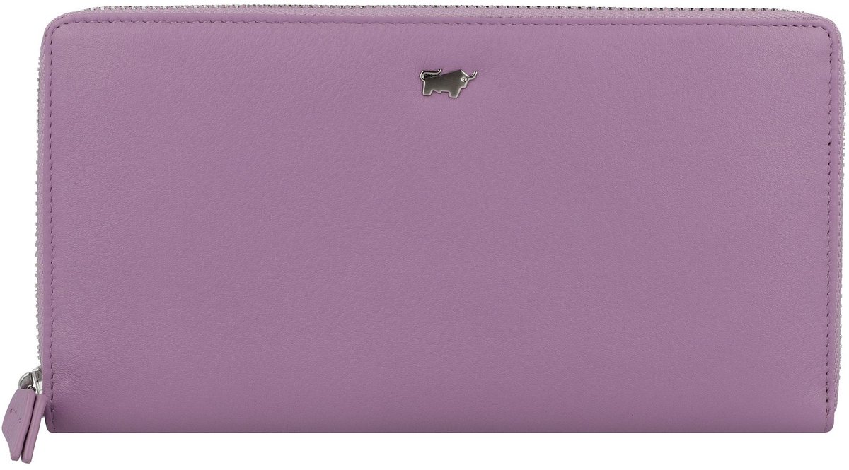 Braun Büffel Joy Portemonnee RFID-bescherming Leer 19 cm - Dames - Horizontaal - amethyst