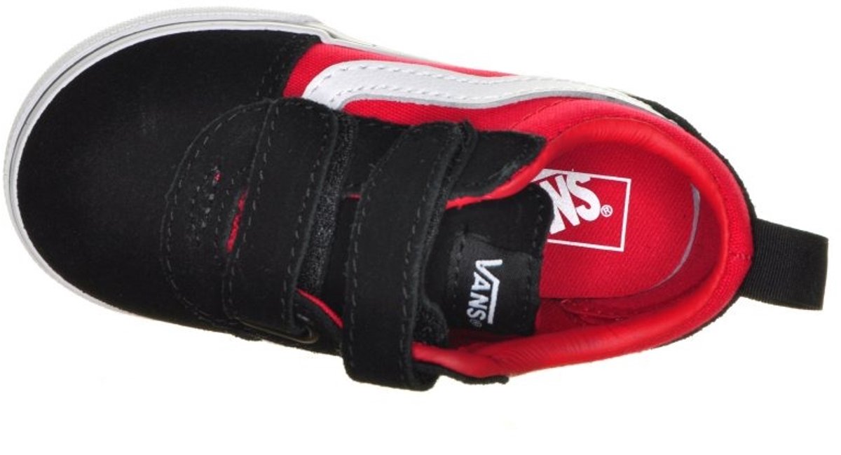 Vans Ward V Kids Checkertape Rood