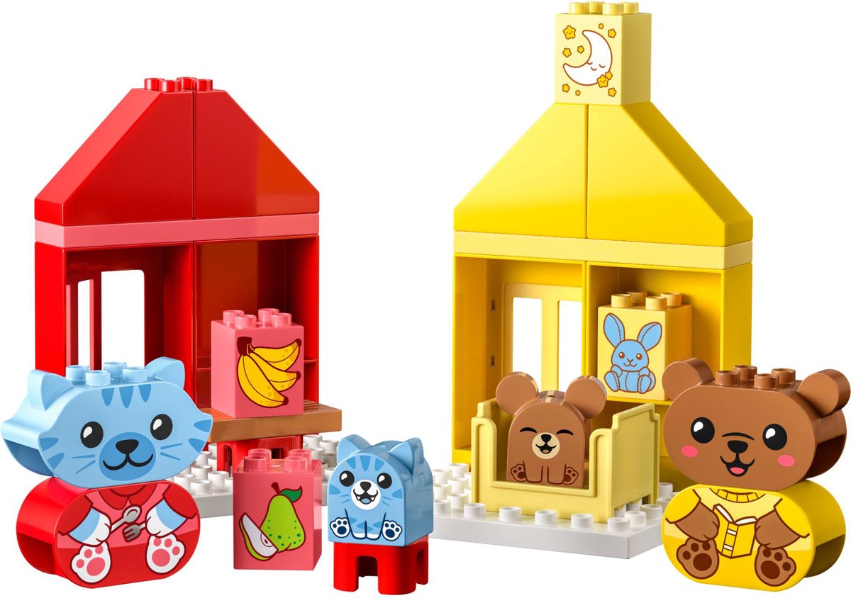LEGO DUPLO Mijn eerste Dagelijkse gewoontes eten en slapen - 10414