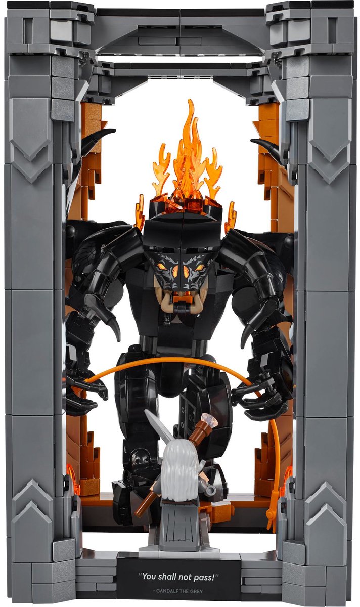LEGO Icons Boekensteun: The Lord of the Rings – Balrog Set - 10367 — afbeelding 16
