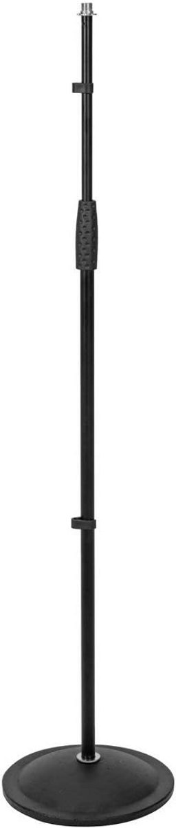 Microfoonstatief 85-157 cm met ronde voet
