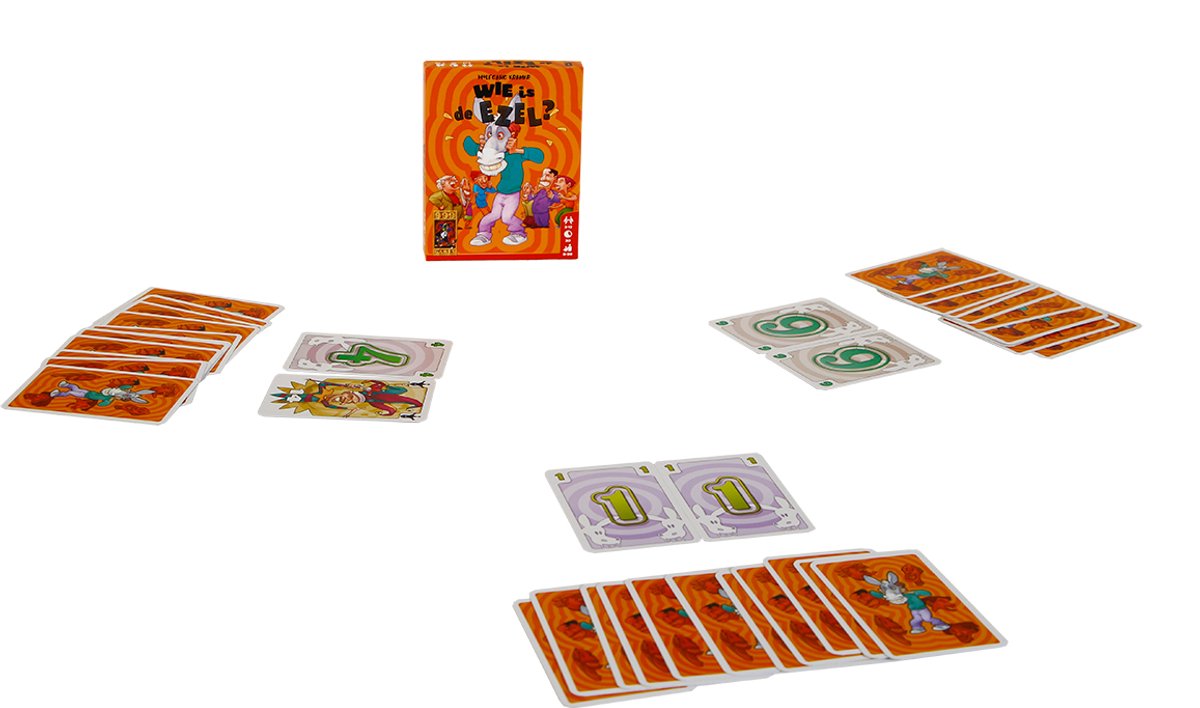 999 Games - Wie is de ezel? - Kaartspel - Eenvoudig kaartspel voor het hele gezin - Gezelschapsspel - Klein cadeautje — afbeelding 7