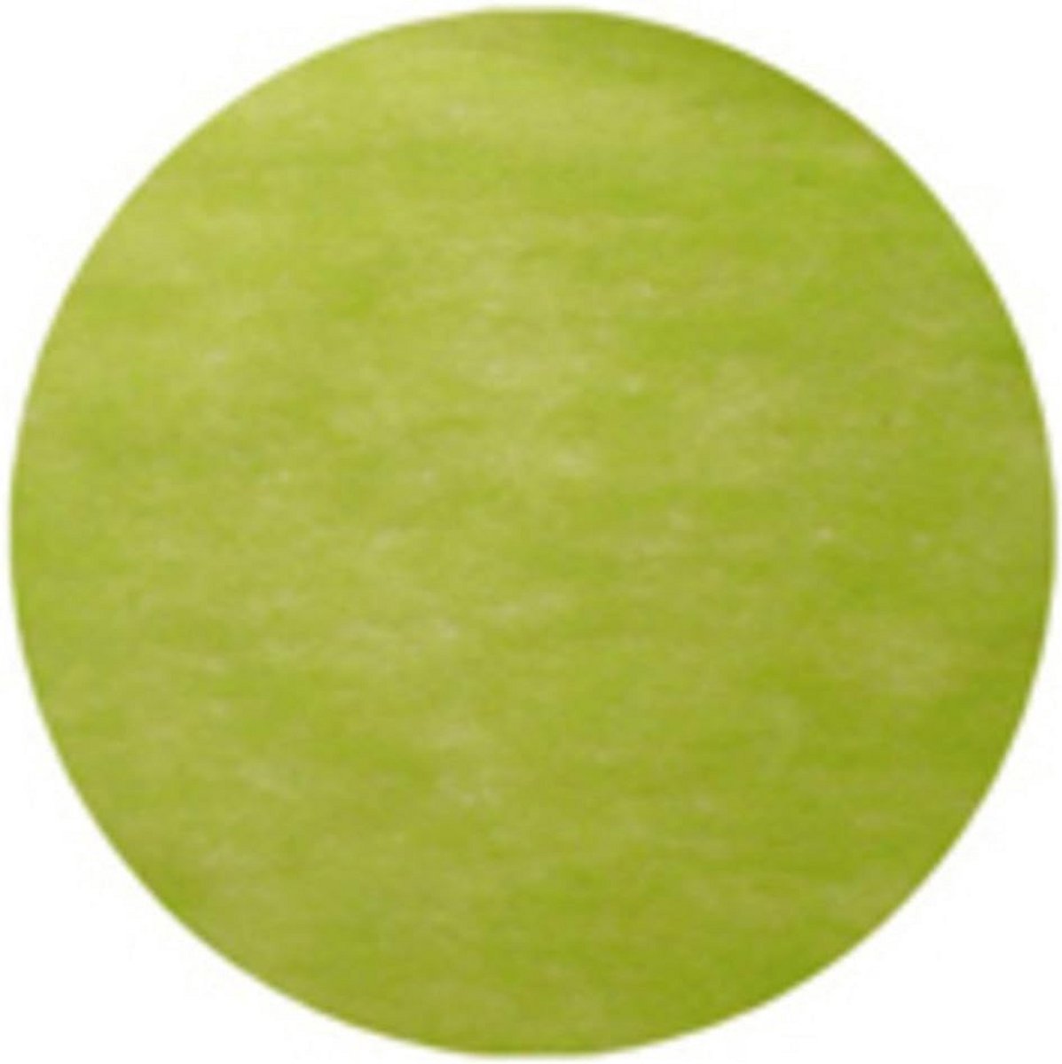 50 Groene Ronde Placemats Non-Woven Stof - Tafeldecoratie Feest & Bruiloft