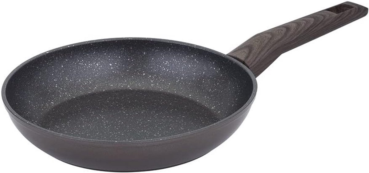 20cm Koekenpan met 4-laags Antiaanbaklaag - Geschikt voor Inductie - Brons