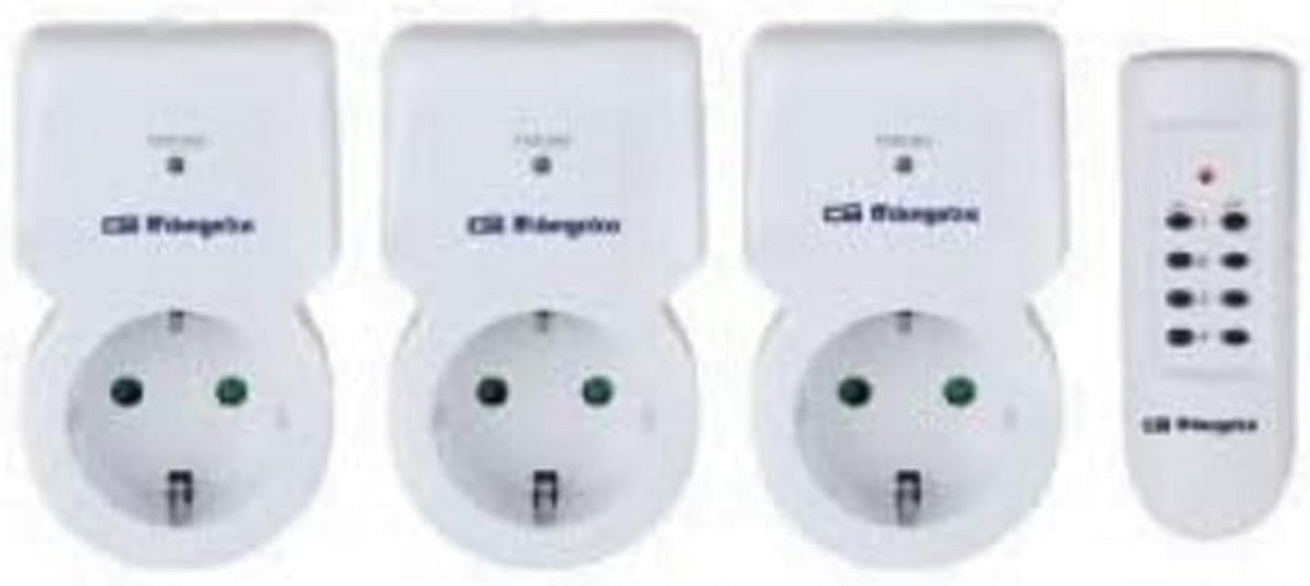 Elektrische Wandverwarming Plug met Afstandsbediening en 3 Warmtestanden
