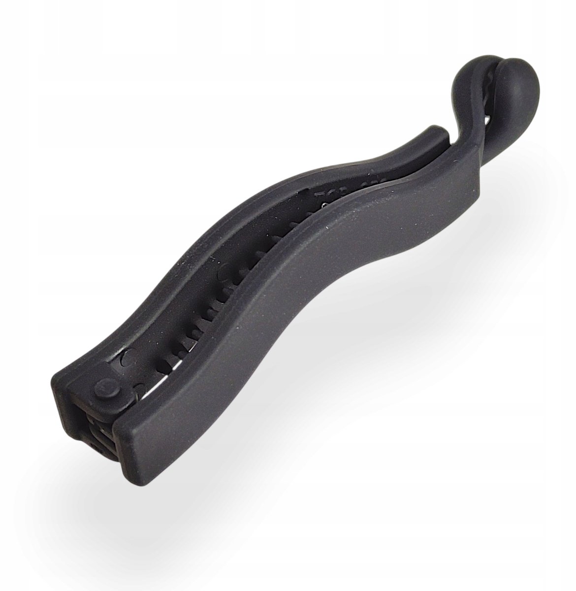 Zwarte Shogun Haarclip - Elegante Plastic Nylon Clip voor Haarstyling