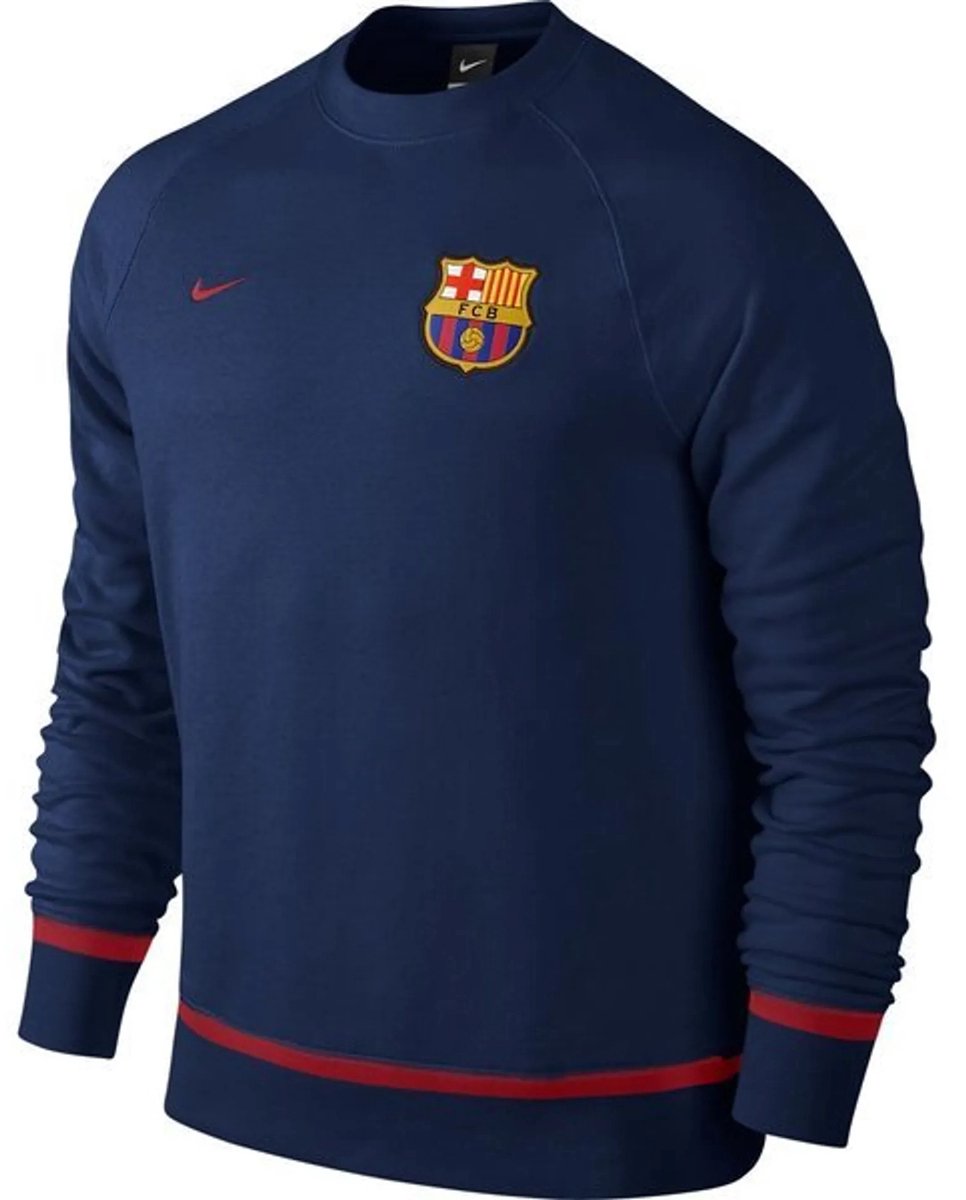 FC Barcelona Trainingshirt - Vintage - Maat M