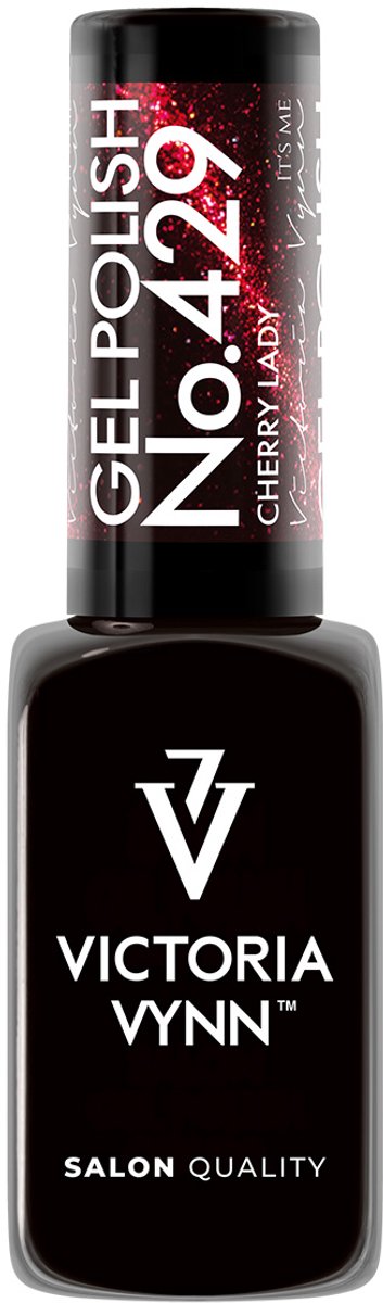Victoria Vynn – Salon Gelpolish 429 Cherry Lady - cat eye bordeaux rood gel polish - gellak - nagels - nagelverzorging - nagelstyliste - uv / led - nagelstylist - callance