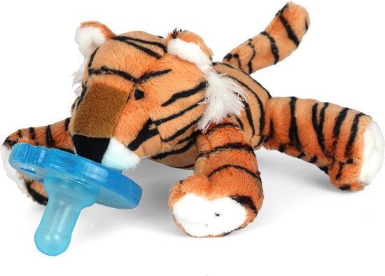 Wubbanub fopspeen met knuffel - Tijger van WubbaNub — afbeelding 2