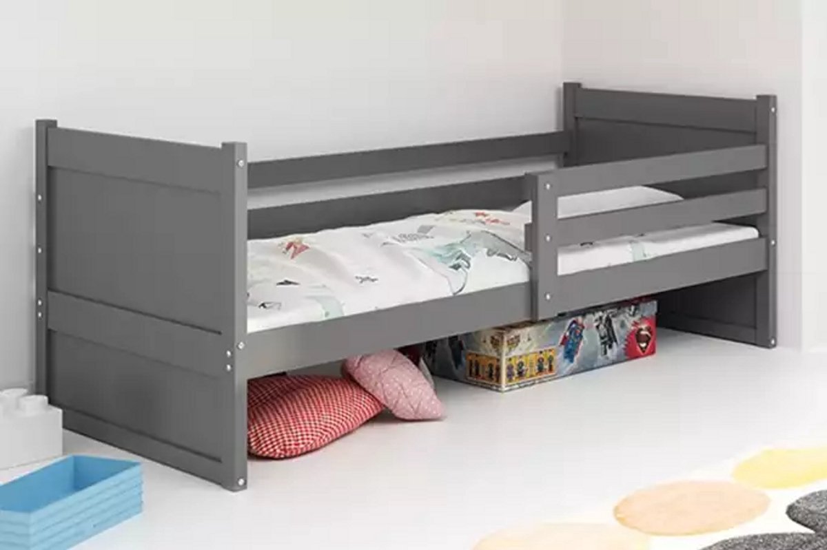 BMS Single Youth Bed - 90x190 cm - Graphite