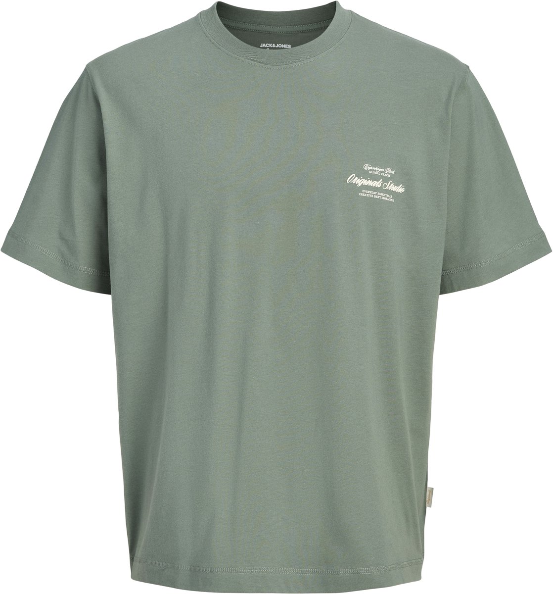 Jack & Jones T-shirt Jornorrebro Typo Tee Ss Crew Neck N 12282898 Laurel Wreath/aw 26 Mannen Maat - L