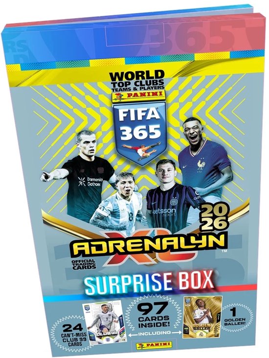 Panini Adrenalyn 25-26 - Advent Calendar - 24 verassingen