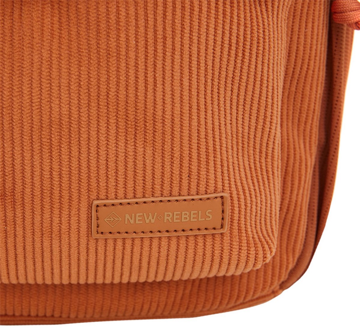 New Rebels Ribbi Juno Handel Backpack mini – Ribstof 900D Polyester 13L Lichtgewicht & Comfortabel – 23x10x31 cm – Dames & Heren Rugzak Coffee Brown – foto 8