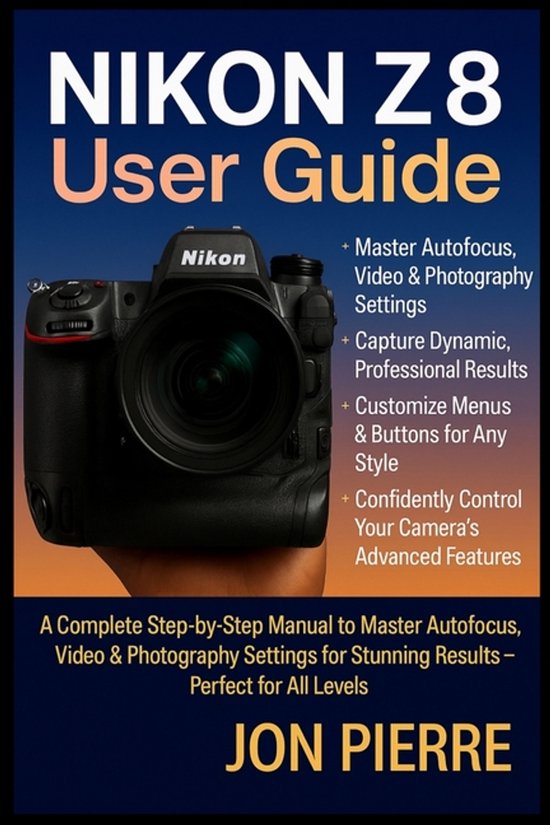 Nikon Z8 User Guide - cover