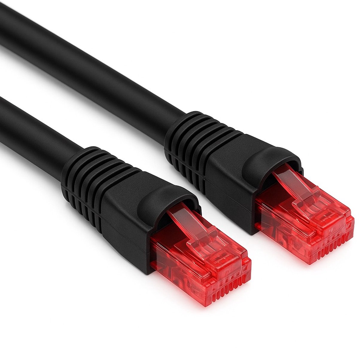 Goobay U/UTP CAT6 Gigabit outdoor netwerkkabel / zwart - 20 meter