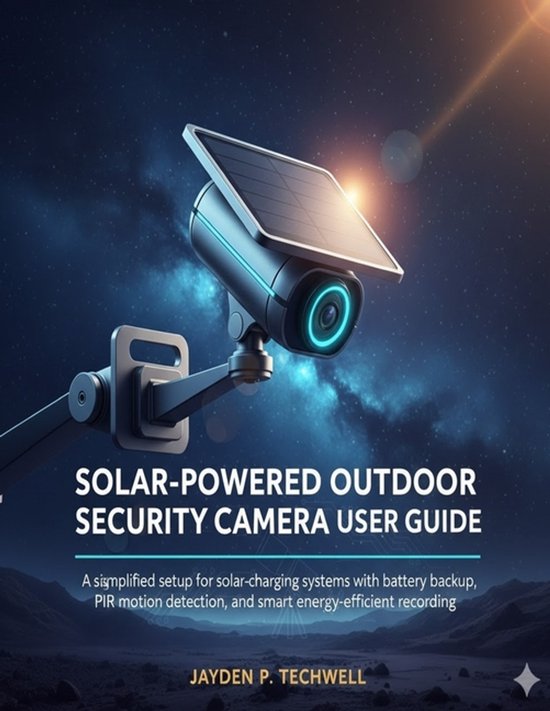 Solar-Powered Outdoor Security Camera User Guide - cover