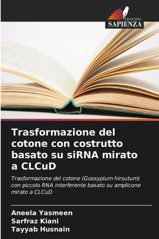 Trasformazione del cotone con costrutto basato su siRNA mirato a CLCuD