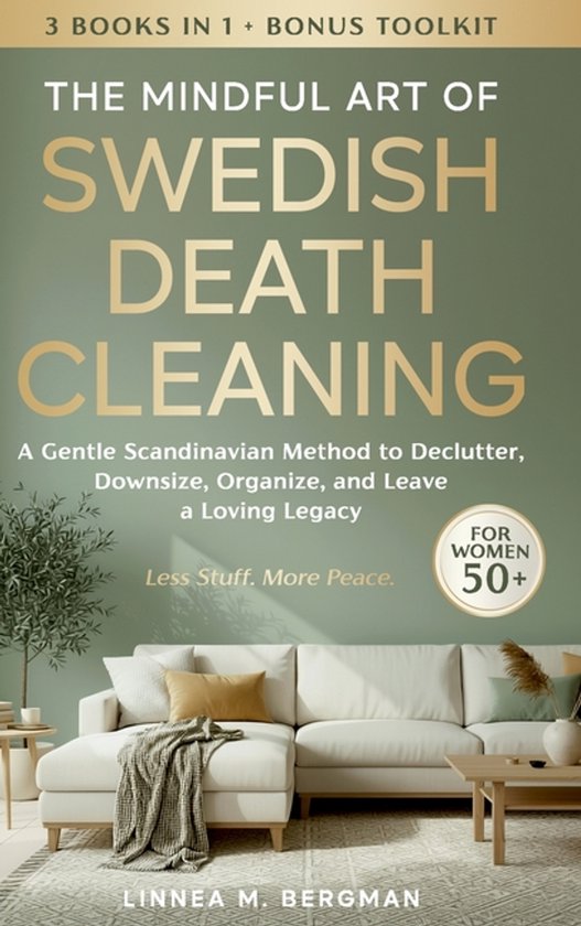The Mindful Art of Swedish Death Cleaning for Women Over 50 - cover
