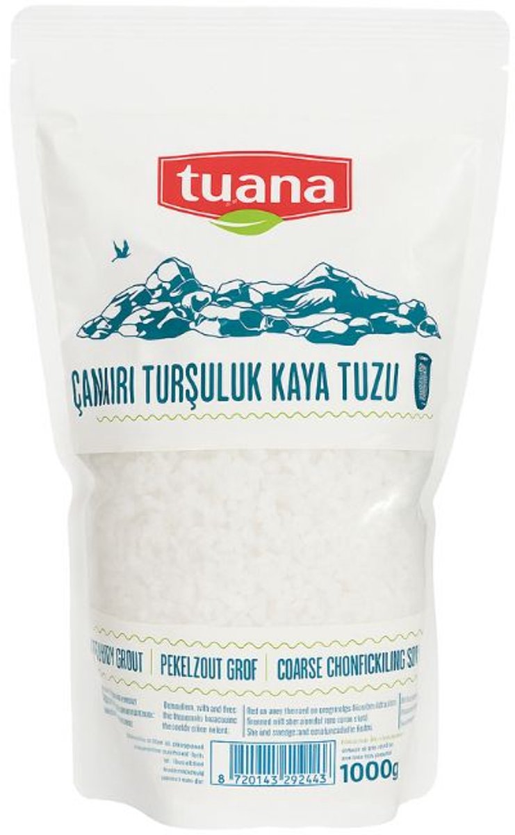 Tuana Kruiden - Pekelzout Grof (kaya Tuzu Iri ) 1kg -
