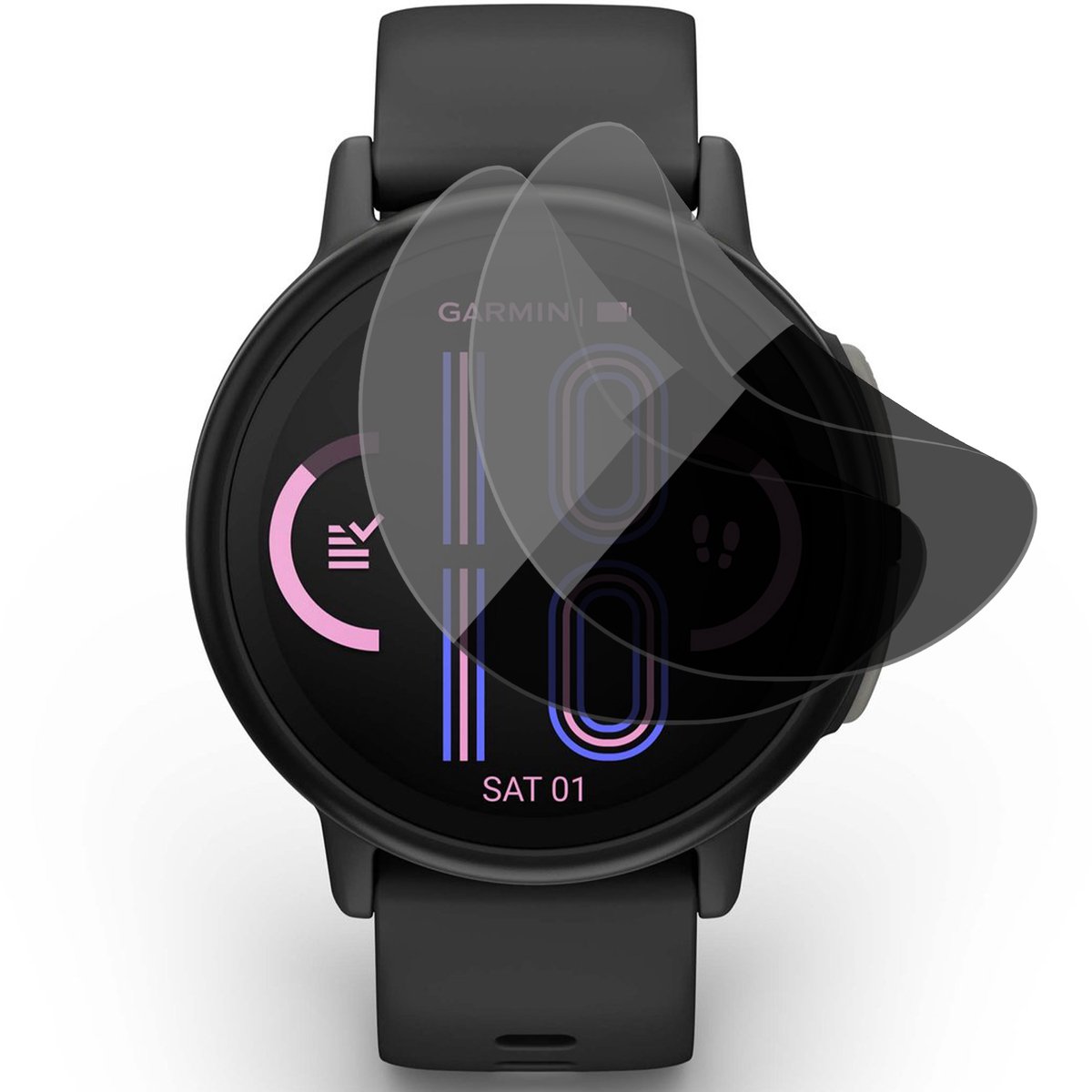 Privacy Screenprotector geschikt voor Garmin Bounce 2 - 2x FlexGuard Screen Protector