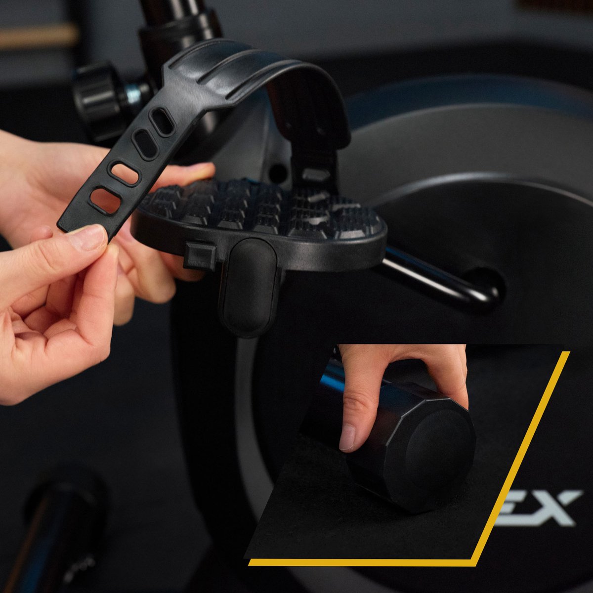 Trex TX-350MB Hometrainer Magnetisch Zwart - afbeelding 3