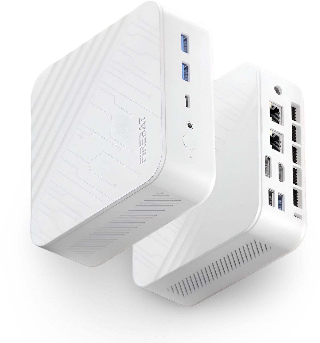Firebat AM2 Mini PC - Windows 11 - AM2 Gaming PC - AMD Ryzen™ 5 7430U - 16 GB / 512 GB - SSD - Gaming - 240Hz - Triple Display
