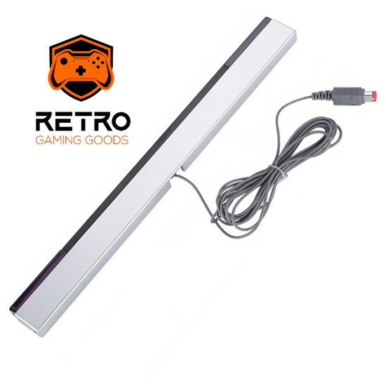Retro Gaming Goods® - Sensor Balk Bar - Infrarood IR Ontvanger / Sensorbalk voor Nitnendo Wii/Wii U