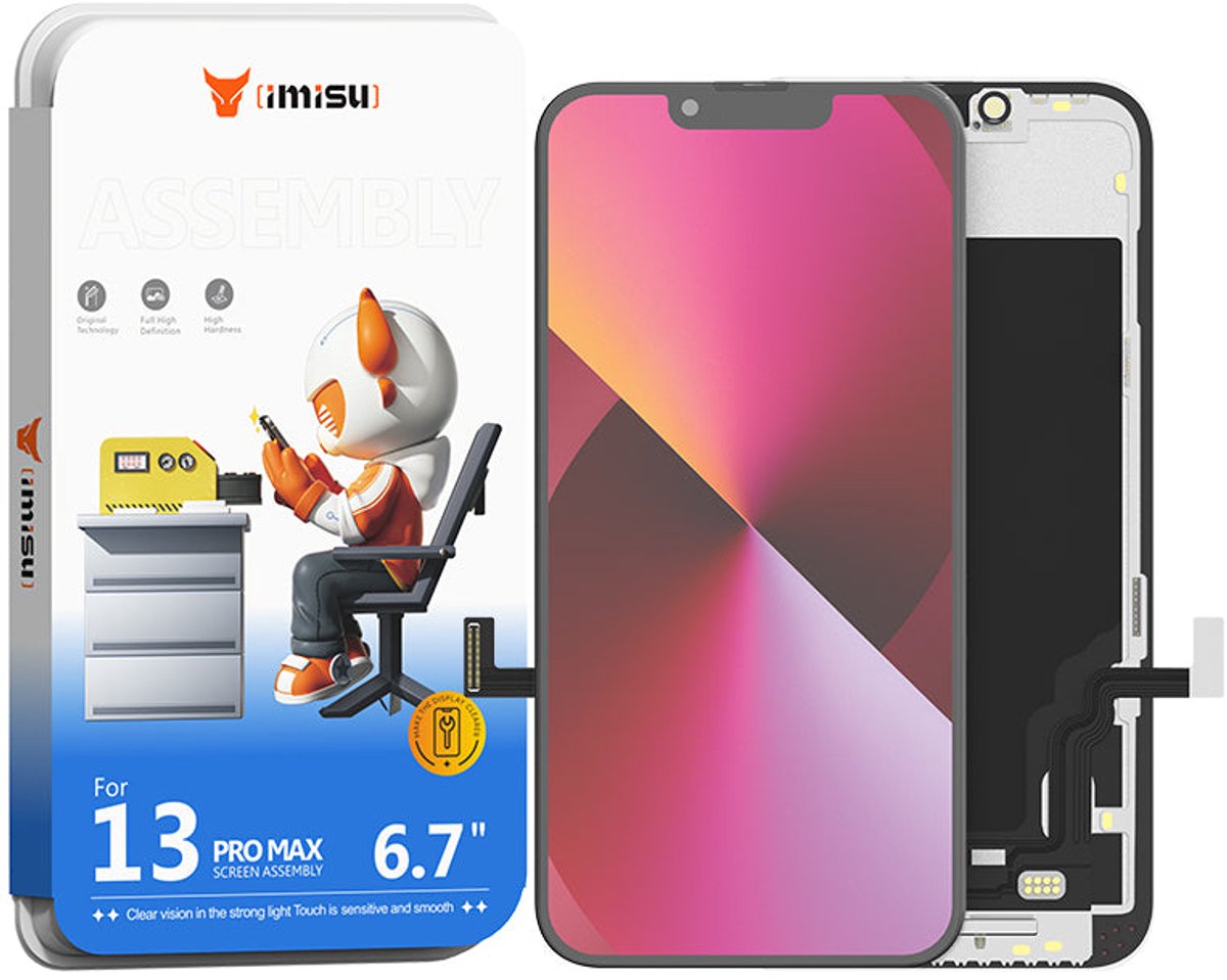 Scherm - Premium A+ Display Module - Geschikt Voor Apple iPhone 11, 13 Pro Max, 14 Pro Max en 15 Pro Max