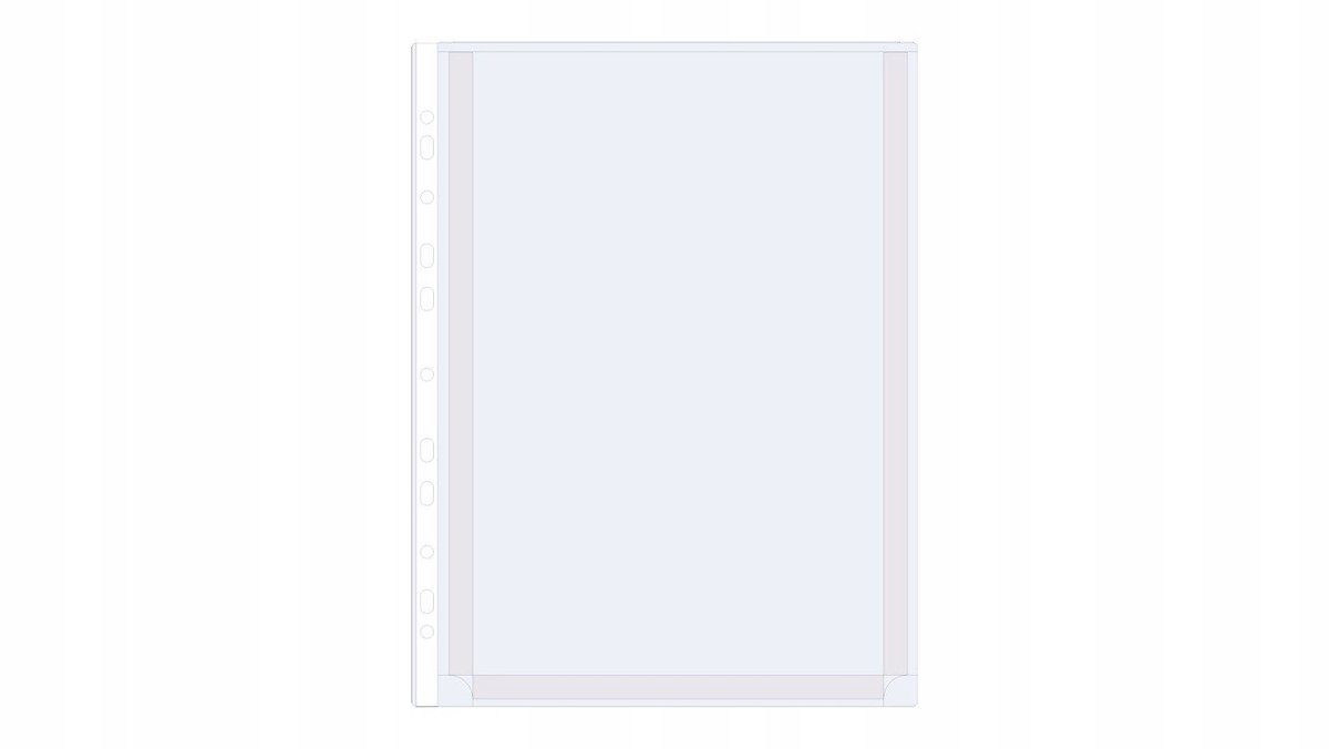 Vergrote PVC Kaart A4 - 25mm Breed, Transparant