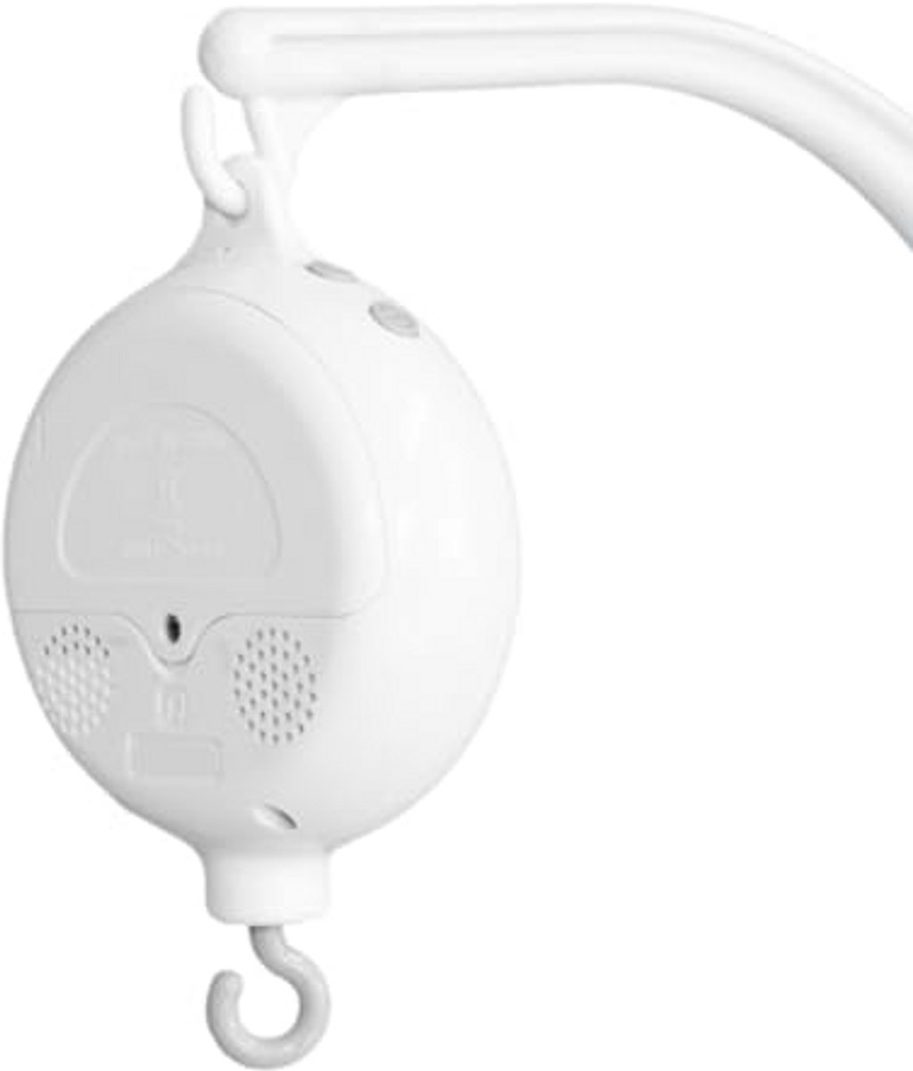 Babybedje met Mobiele Muziekdoos | 35 Melodieën | Draagbaar en Rotatable | Slapende Babyervaring